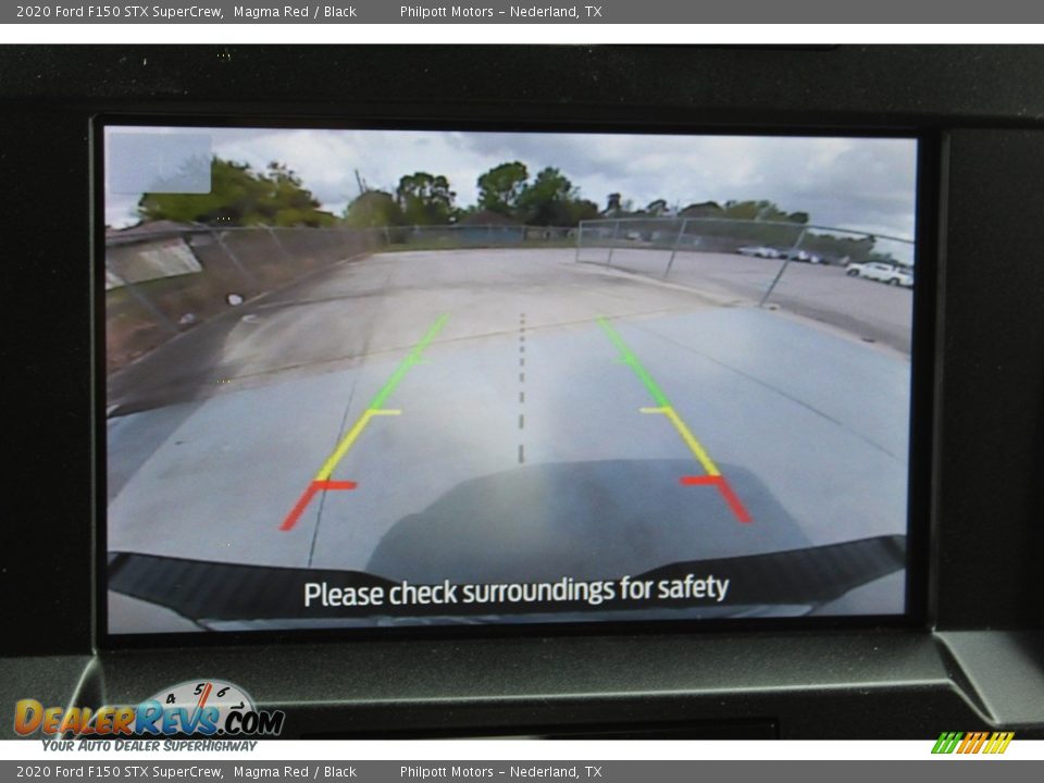 2020 Ford F150 STX SuperCrew Magma Red / Black Photo #17
