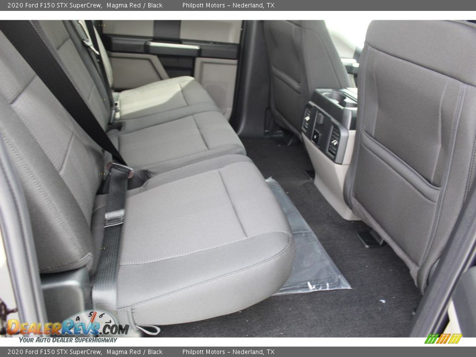 2020 Ford F150 STX SuperCrew Magma Red / Black Photo #18