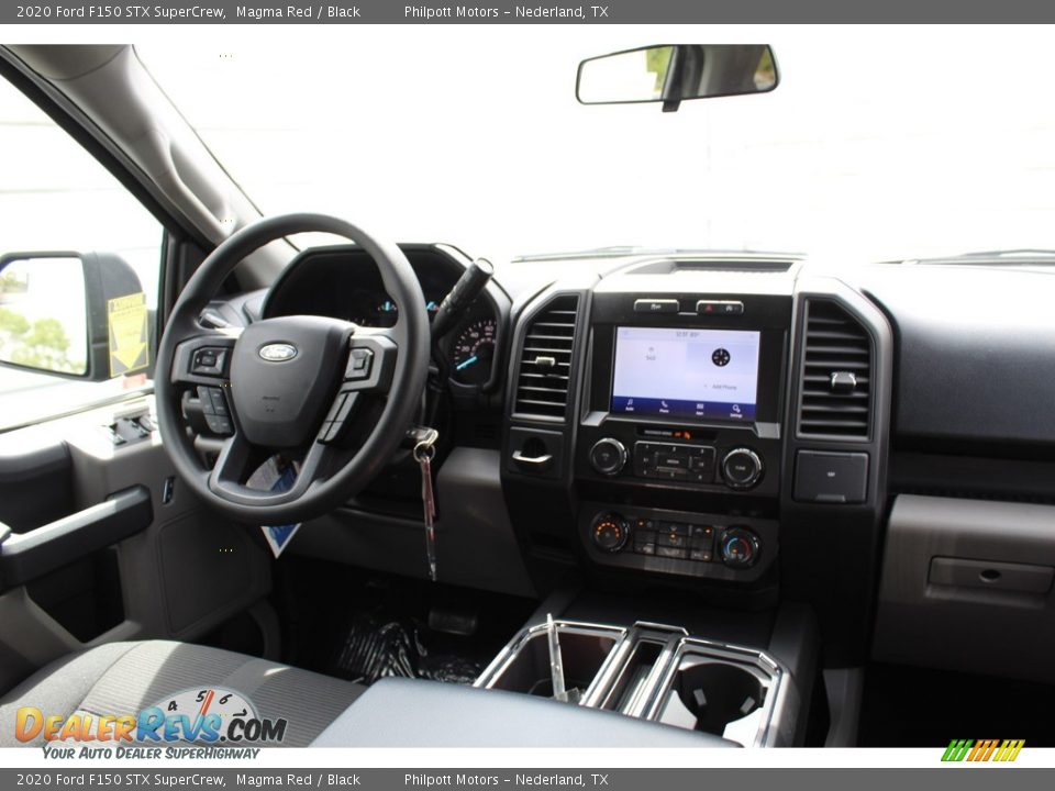 2020 Ford F150 STX SuperCrew Magma Red / Black Photo #19
