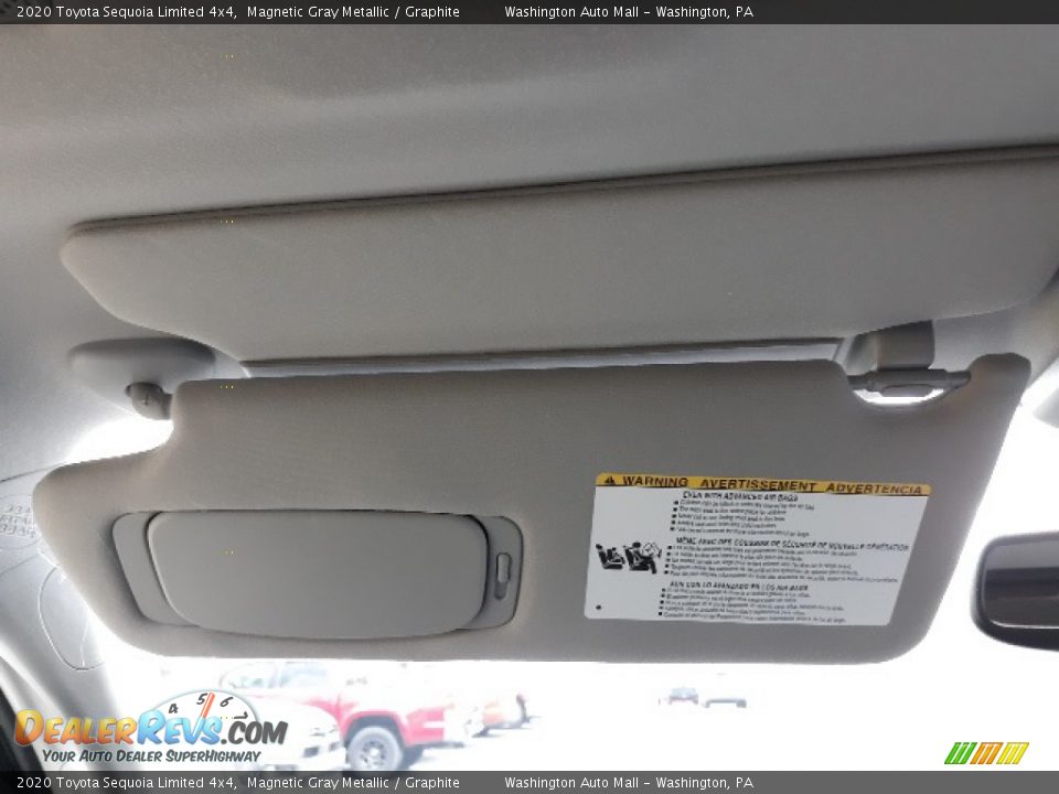 2020 Toyota Sequoia Limited 4x4 Magnetic Gray Metallic / Graphite Photo #18