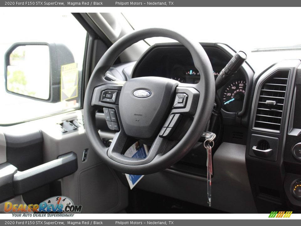 2020 Ford F150 STX SuperCrew Magma Red / Black Photo #20
