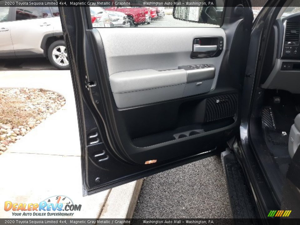 2020 Toyota Sequoia Limited 4x4 Magnetic Gray Metallic / Graphite Photo #25
