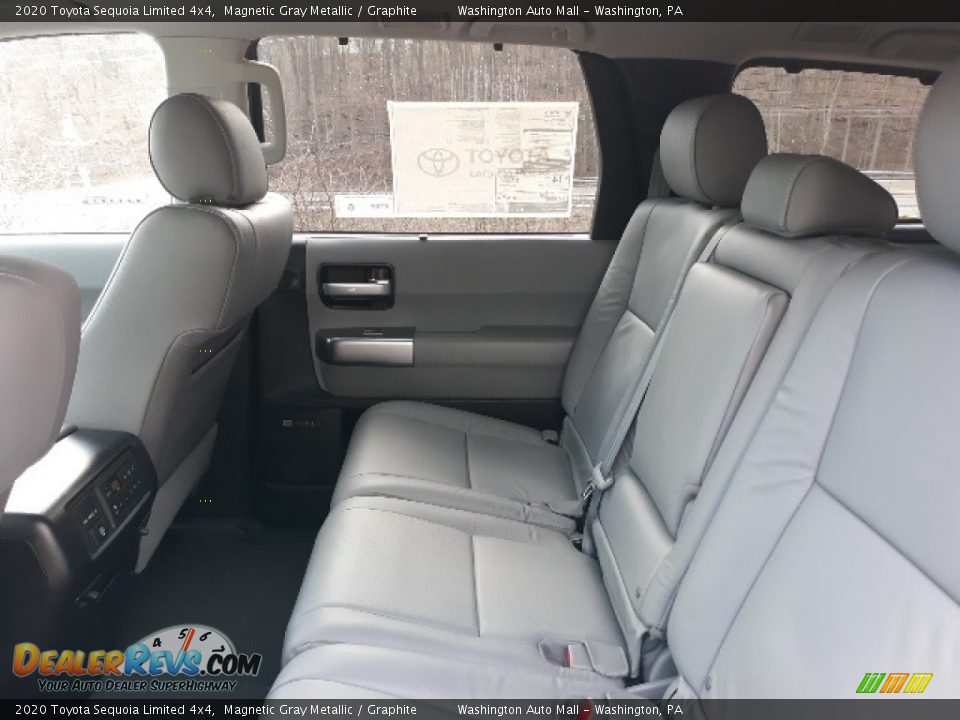 2020 Toyota Sequoia Limited 4x4 Magnetic Gray Metallic / Graphite Photo #28