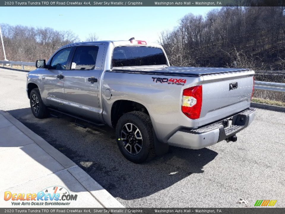 2020 Toyota Tundra TRD Off Road CrewMax 4x4 Silver Sky Metallic / Graphite Photo #2