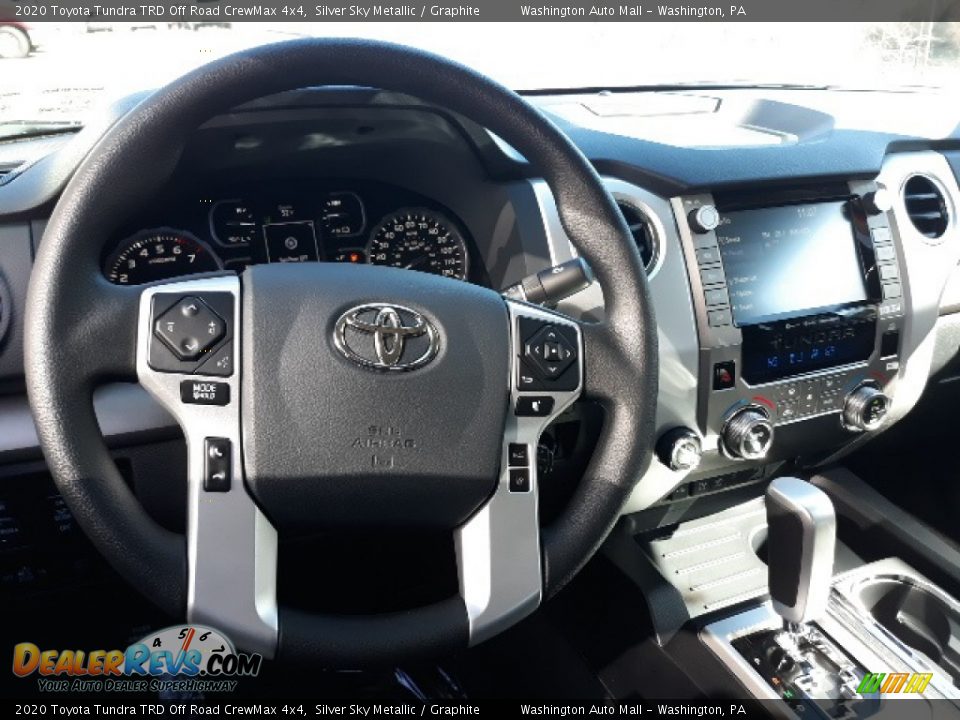 2020 Toyota Tundra TRD Off Road CrewMax 4x4 Silver Sky Metallic / Graphite Photo #3