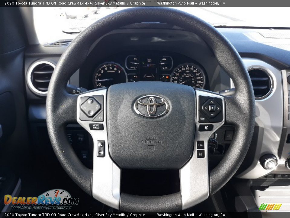 2020 Toyota Tundra TRD Off Road CrewMax 4x4 Silver Sky Metallic / Graphite Photo #4