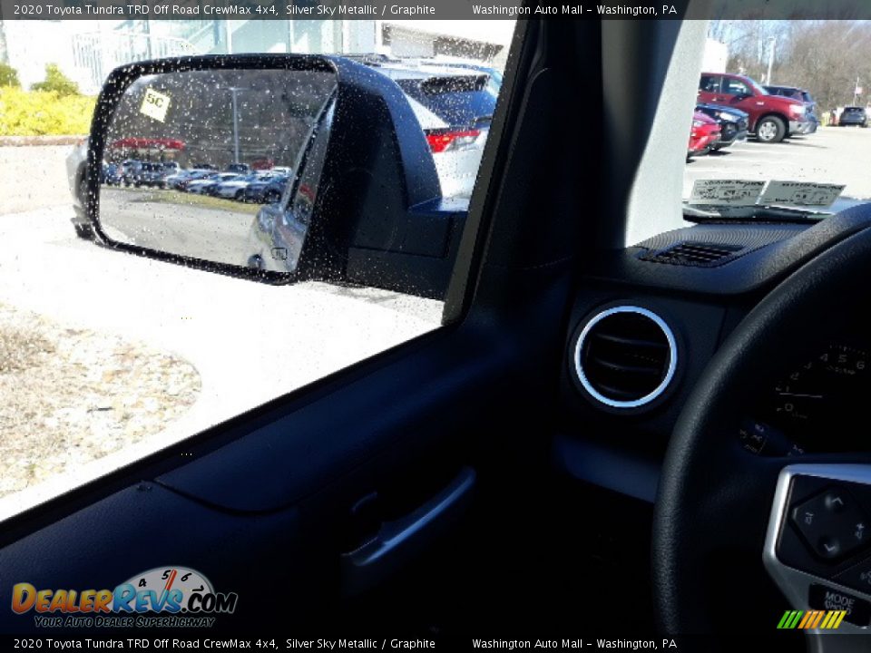 2020 Toyota Tundra TRD Off Road CrewMax 4x4 Silver Sky Metallic / Graphite Photo #7