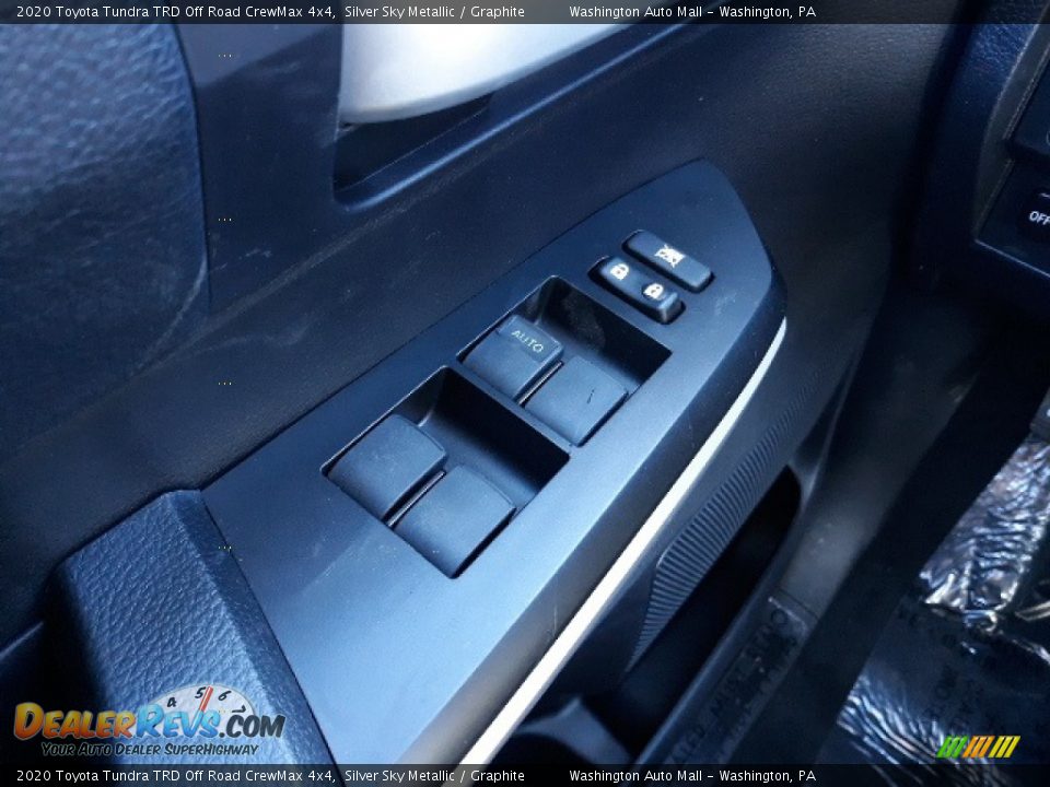 2020 Toyota Tundra TRD Off Road CrewMax 4x4 Silver Sky Metallic / Graphite Photo #8