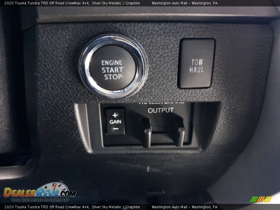 2020 Toyota Tundra TRD Off Road CrewMax 4x4 Silver Sky Metallic / Graphite Photo #10