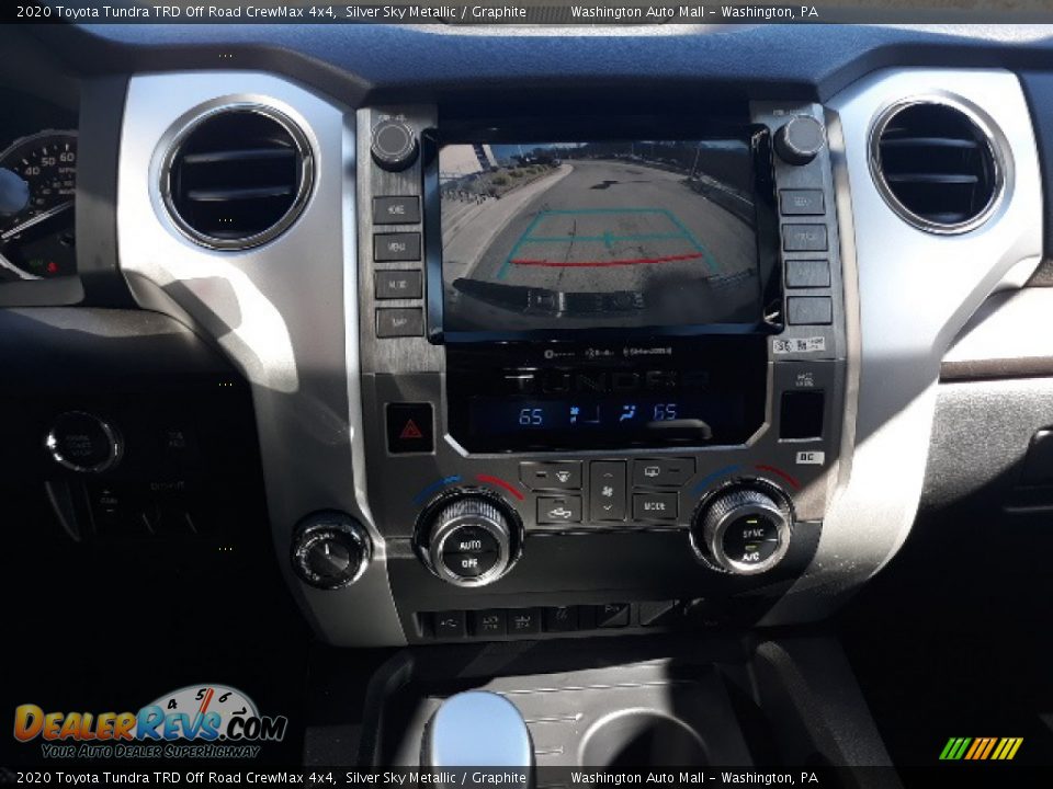 2020 Toyota Tundra TRD Off Road CrewMax 4x4 Silver Sky Metallic / Graphite Photo #12