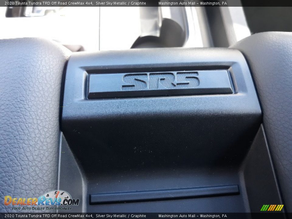 2020 Toyota Tundra TRD Off Road CrewMax 4x4 Silver Sky Metallic / Graphite Photo #16