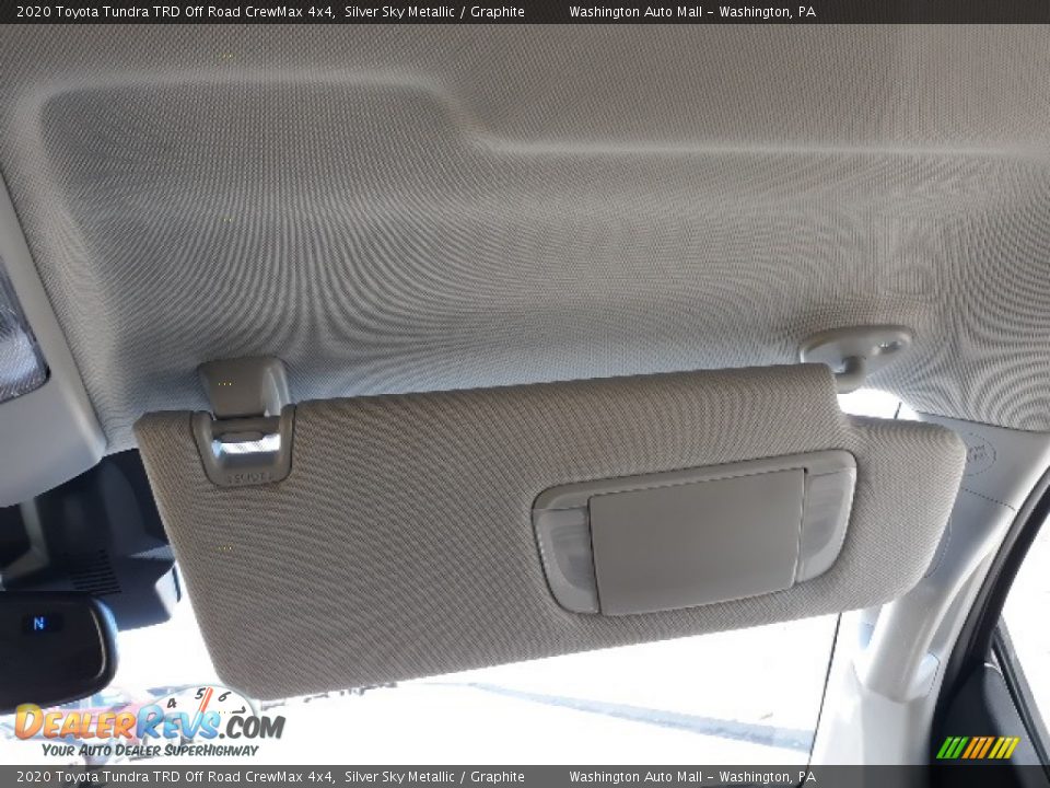 2020 Toyota Tundra TRD Off Road CrewMax 4x4 Silver Sky Metallic / Graphite Photo #19