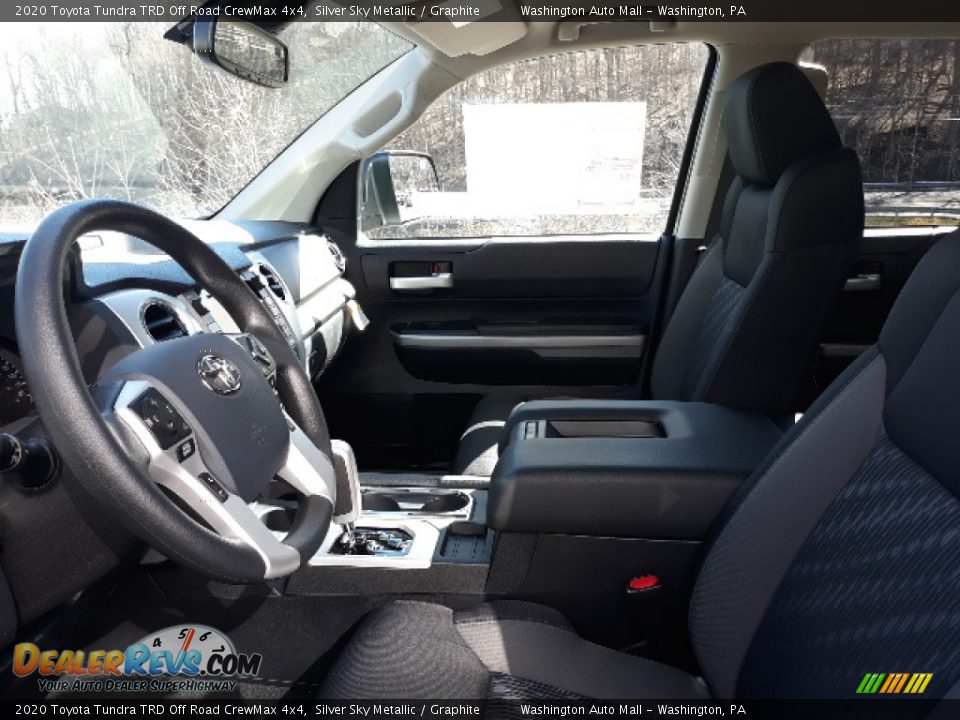 2020 Toyota Tundra TRD Off Road CrewMax 4x4 Silver Sky Metallic / Graphite Photo #20