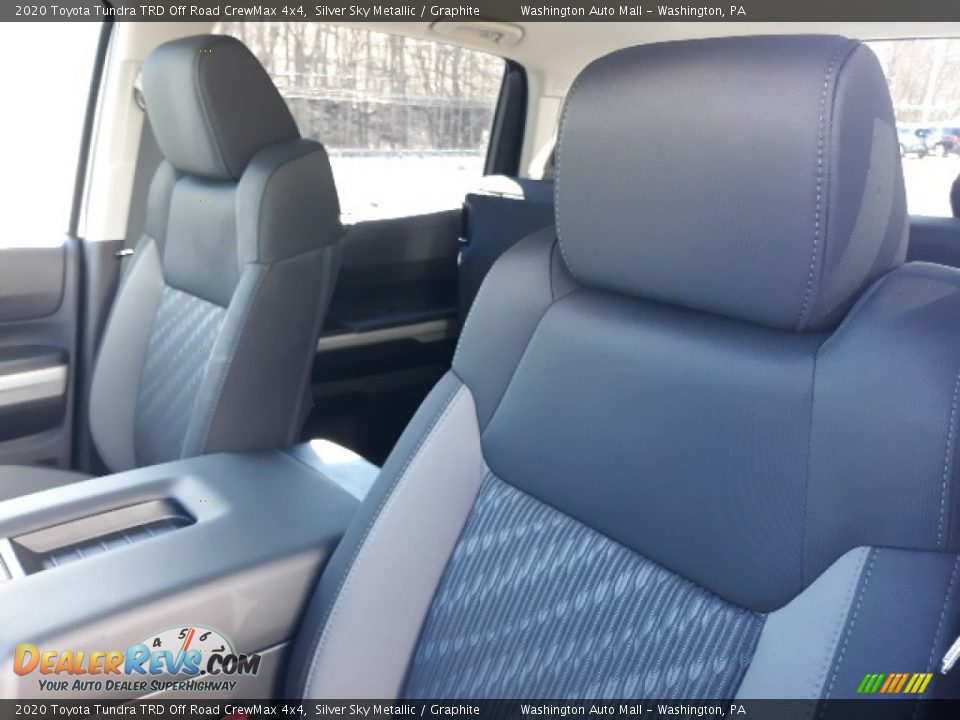 2020 Toyota Tundra TRD Off Road CrewMax 4x4 Silver Sky Metallic / Graphite Photo #21