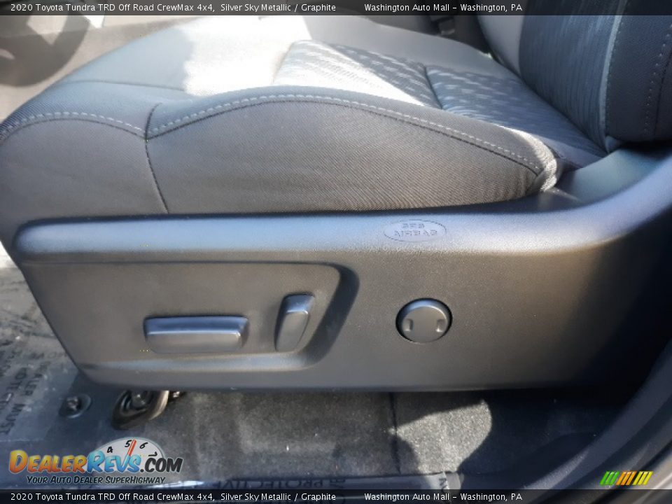 2020 Toyota Tundra TRD Off Road CrewMax 4x4 Silver Sky Metallic / Graphite Photo #22