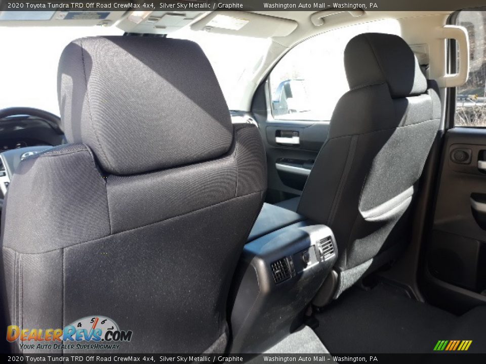 2020 Toyota Tundra TRD Off Road CrewMax 4x4 Silver Sky Metallic / Graphite Photo #25