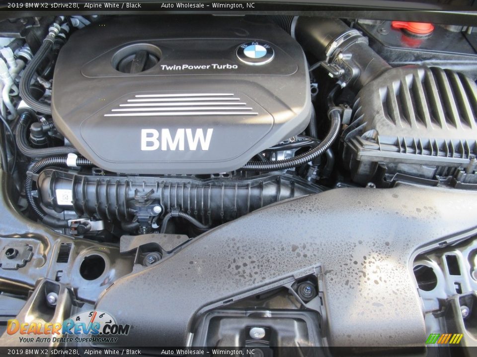 2019 BMW X2 sDrive28i Alpine White / Black Photo #6