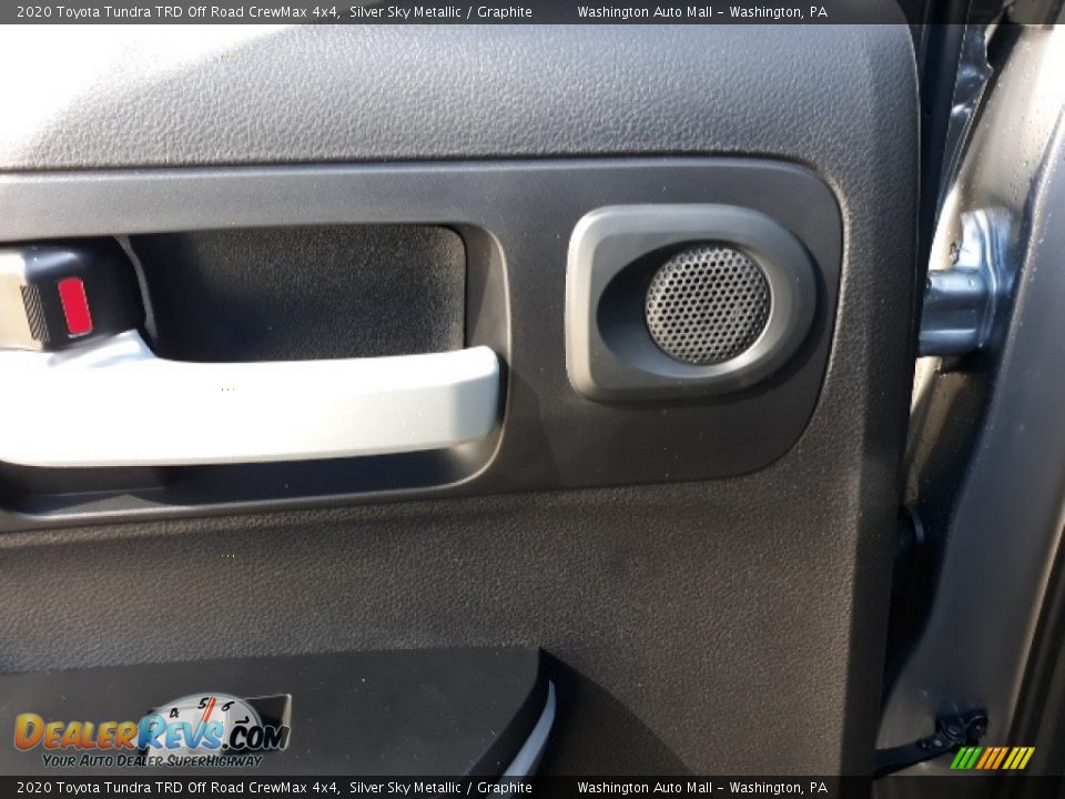 2020 Toyota Tundra TRD Off Road CrewMax 4x4 Silver Sky Metallic / Graphite Photo #29