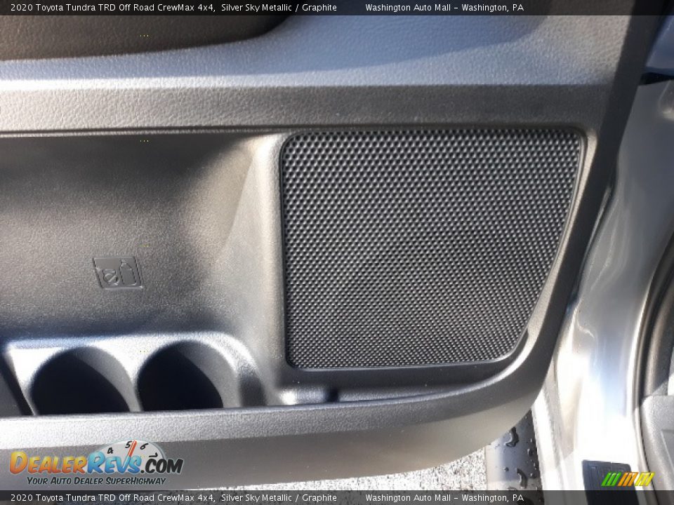 2020 Toyota Tundra TRD Off Road CrewMax 4x4 Silver Sky Metallic / Graphite Photo #30