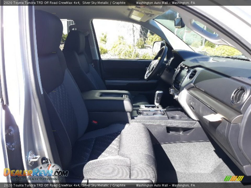 2020 Toyota Tundra TRD Off Road CrewMax 4x4 Silver Sky Metallic / Graphite Photo #33