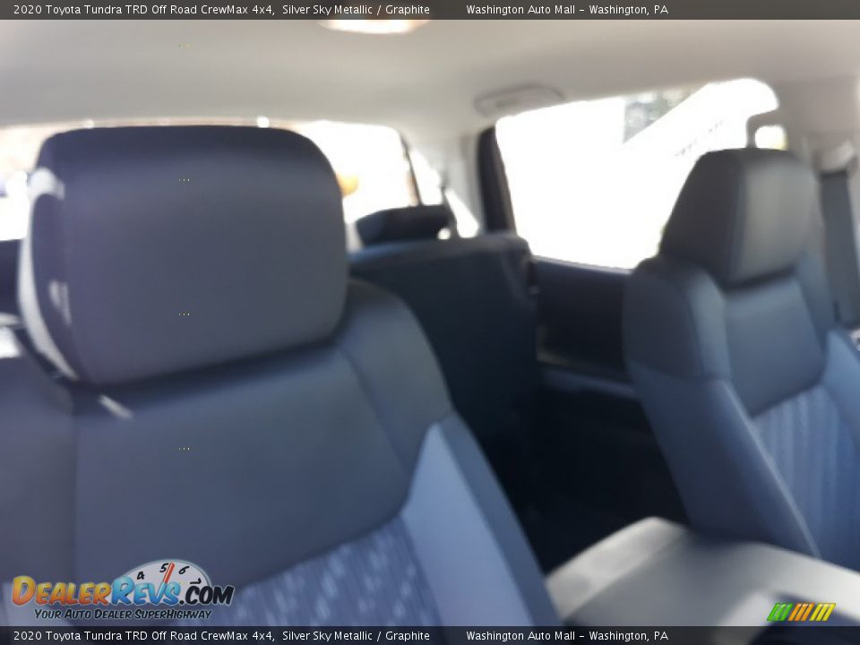 2020 Toyota Tundra TRD Off Road CrewMax 4x4 Silver Sky Metallic / Graphite Photo #34