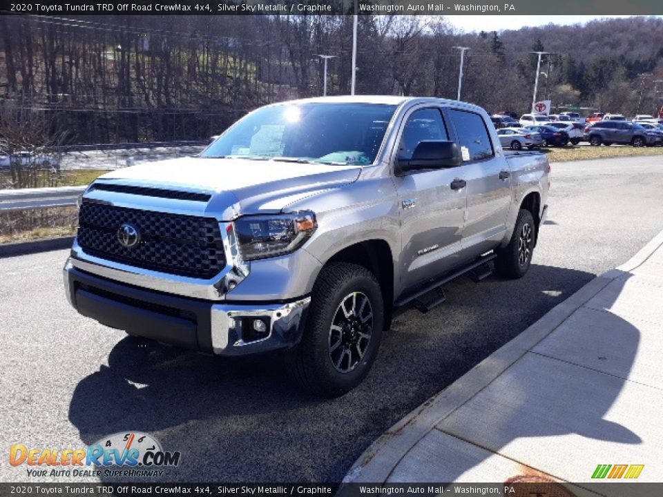 2020 Toyota Tundra TRD Off Road CrewMax 4x4 Silver Sky Metallic / Graphite Photo #36