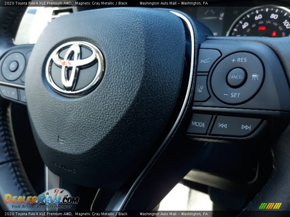 2020 Toyota RAV4 XLE Premium AWD Magnetic Gray Metallic / Black Photo #6