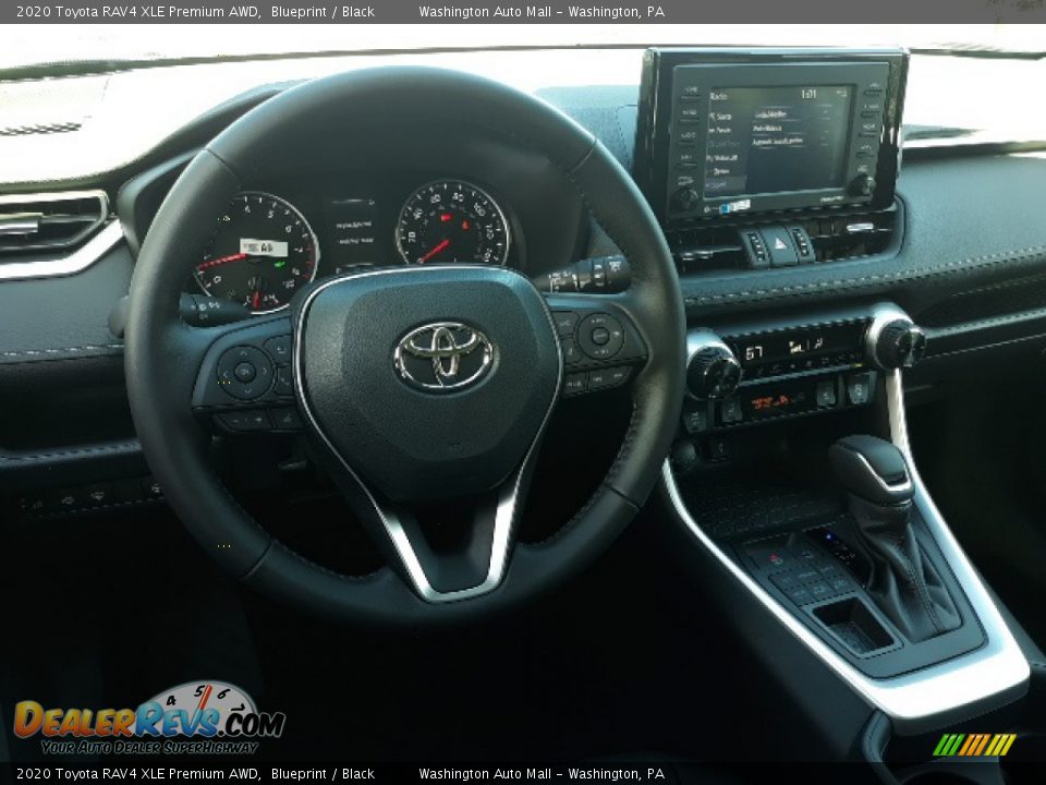 2020 Toyota RAV4 XLE Premium AWD Blueprint / Black Photo #3