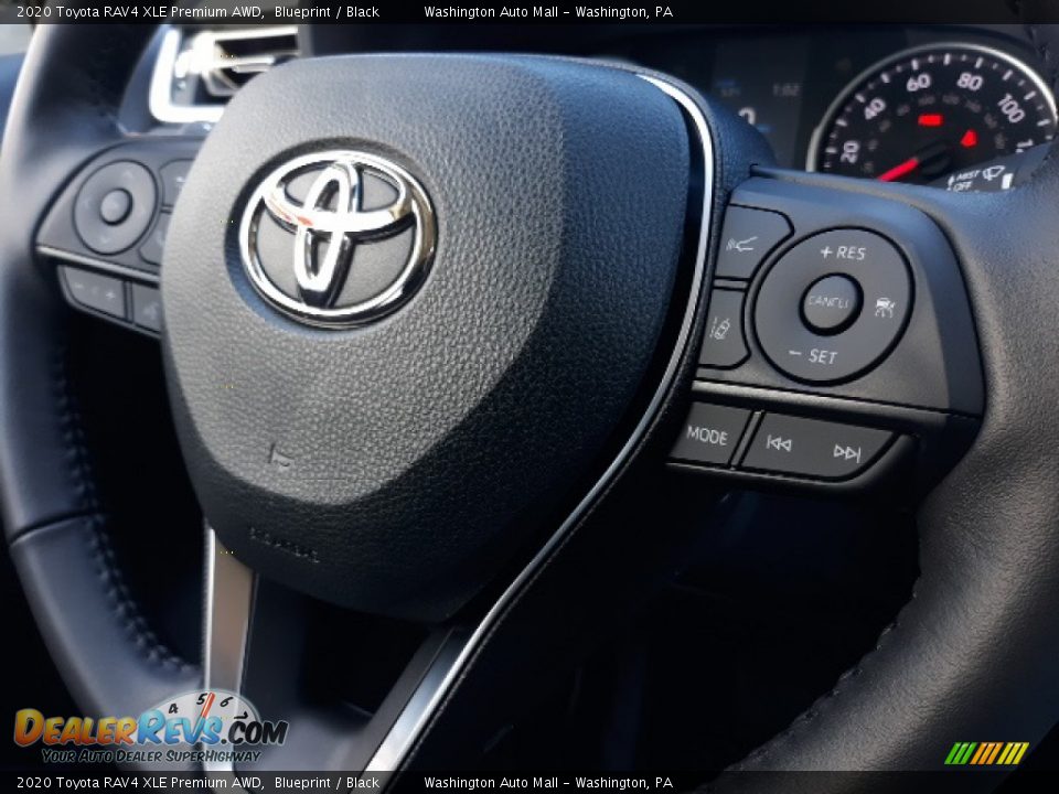 2020 Toyota RAV4 XLE Premium AWD Blueprint / Black Photo #6