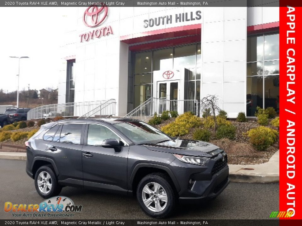 2020 Toyota RAV4 XLE AWD Magnetic Gray Metallic / Light Gray Photo #1
