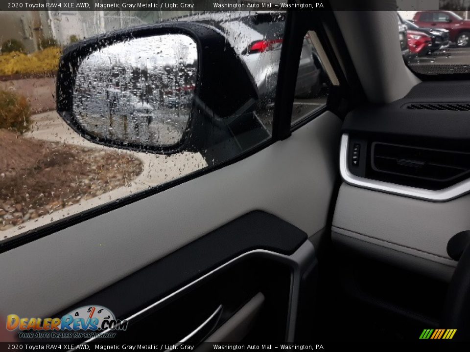 2020 Toyota RAV4 XLE AWD Magnetic Gray Metallic / Light Gray Photo #7