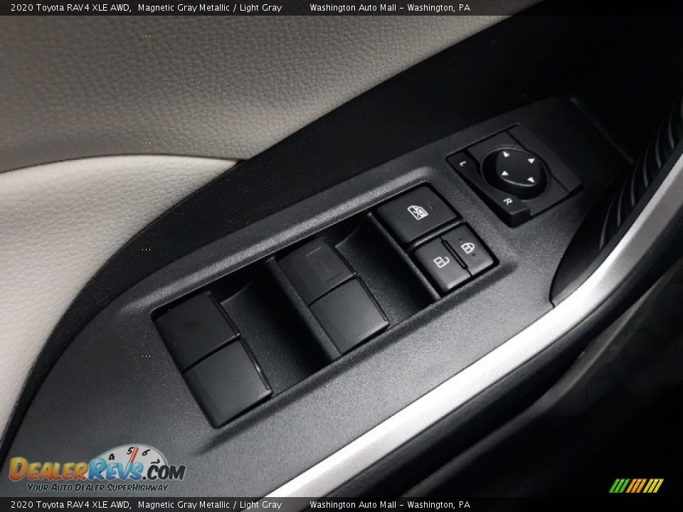 2020 Toyota RAV4 XLE AWD Magnetic Gray Metallic / Light Gray Photo #8