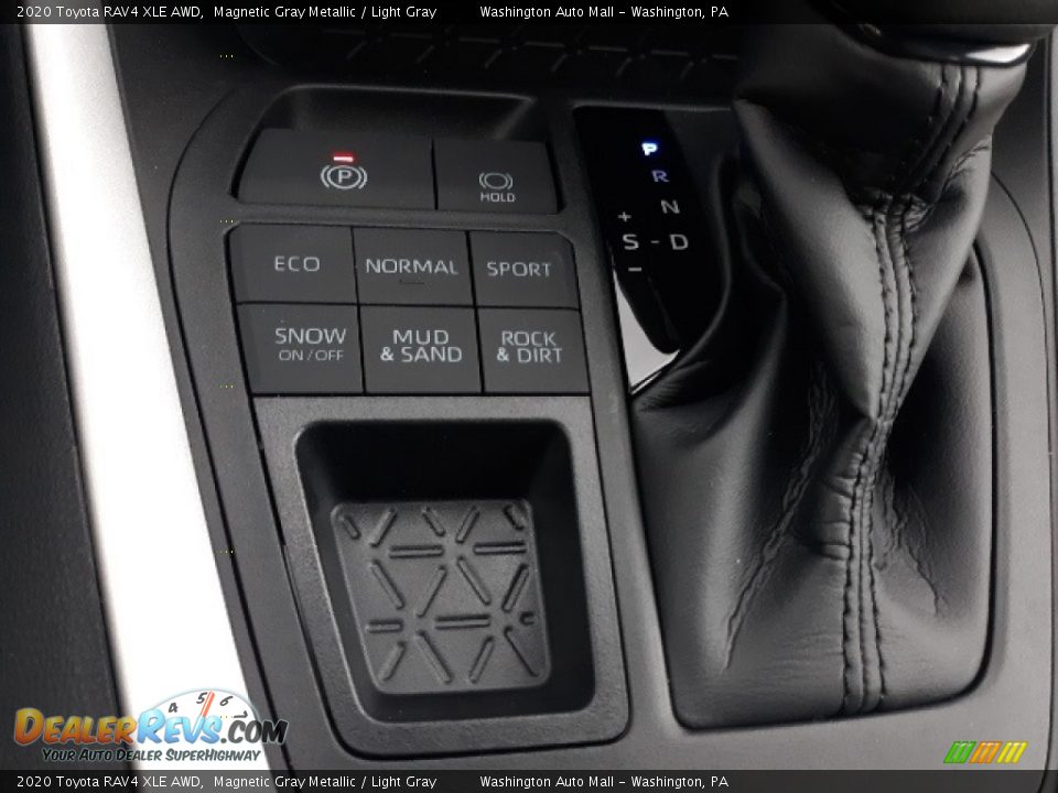 2020 Toyota RAV4 XLE AWD Magnetic Gray Metallic / Light Gray Photo #15