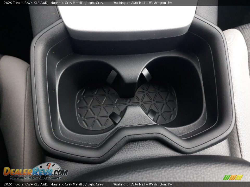 2020 Toyota RAV4 XLE AWD Magnetic Gray Metallic / Light Gray Photo #16
