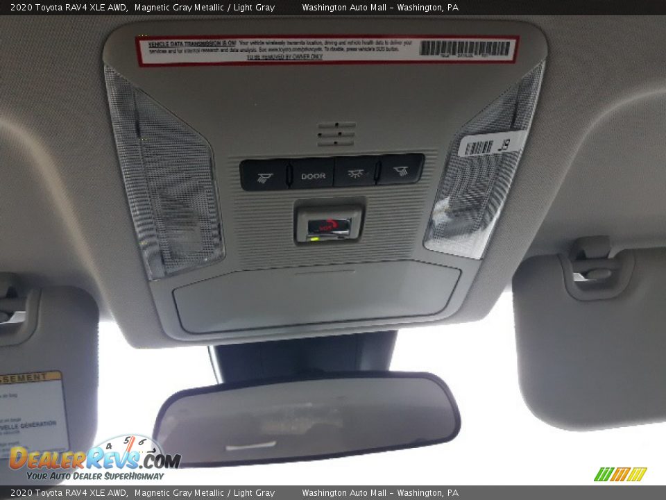 2020 Toyota RAV4 XLE AWD Magnetic Gray Metallic / Light Gray Photo #18