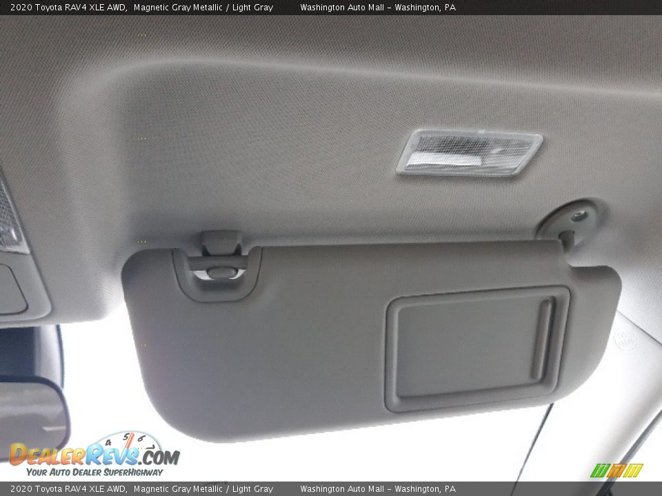 2020 Toyota RAV4 XLE AWD Magnetic Gray Metallic / Light Gray Photo #19