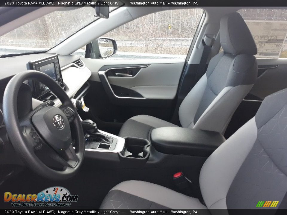 2020 Toyota RAV4 XLE AWD Magnetic Gray Metallic / Light Gray Photo #20