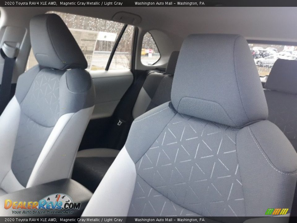 2020 Toyota RAV4 XLE AWD Magnetic Gray Metallic / Light Gray Photo #21