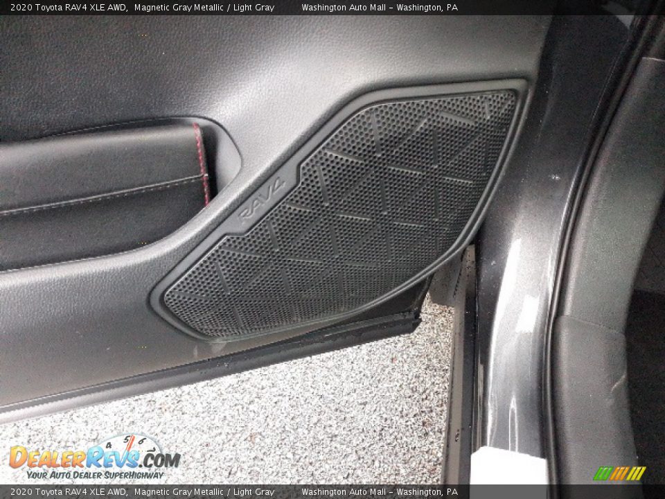 2020 Toyota RAV4 XLE AWD Magnetic Gray Metallic / Light Gray Photo #24