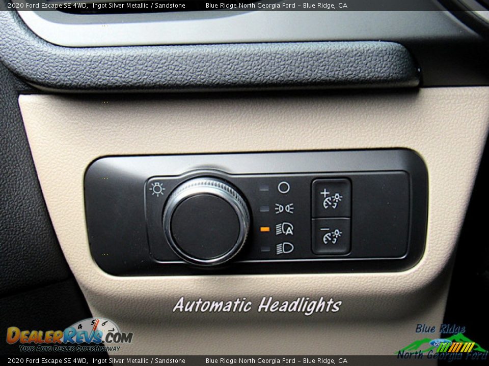 2020 Ford Escape SE 4WD Ingot Silver Metallic / Sandstone Photo #23