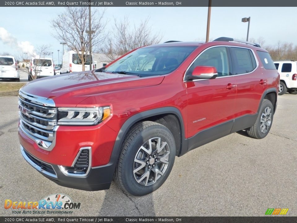 2020 GMC Acadia SLE AWD Red Quartz Tintcoat / Jet Black Photo #5