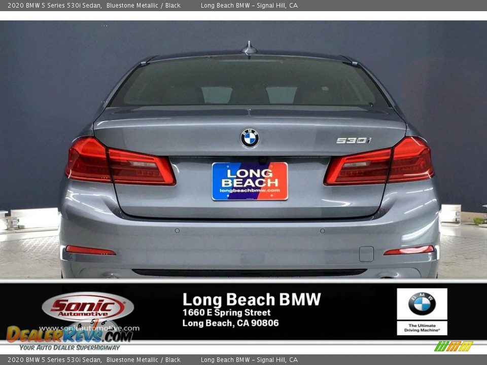 2020 BMW 5 Series 530i Sedan Bluestone Metallic / Black Photo #3