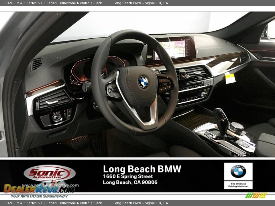2020 BMW 5 Series 530i Sedan Bluestone Metallic / Black Photo #4