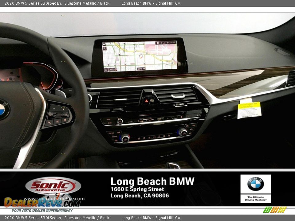 2020 BMW 5 Series 530i Sedan Bluestone Metallic / Black Photo #5
