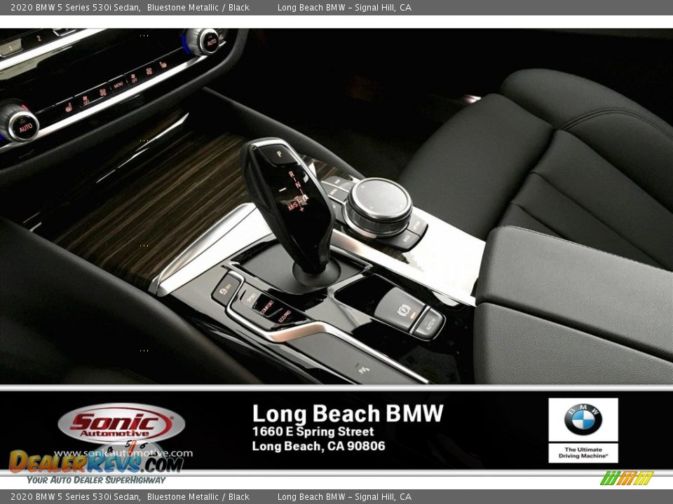 2020 BMW 5 Series 530i Sedan Bluestone Metallic / Black Photo #6