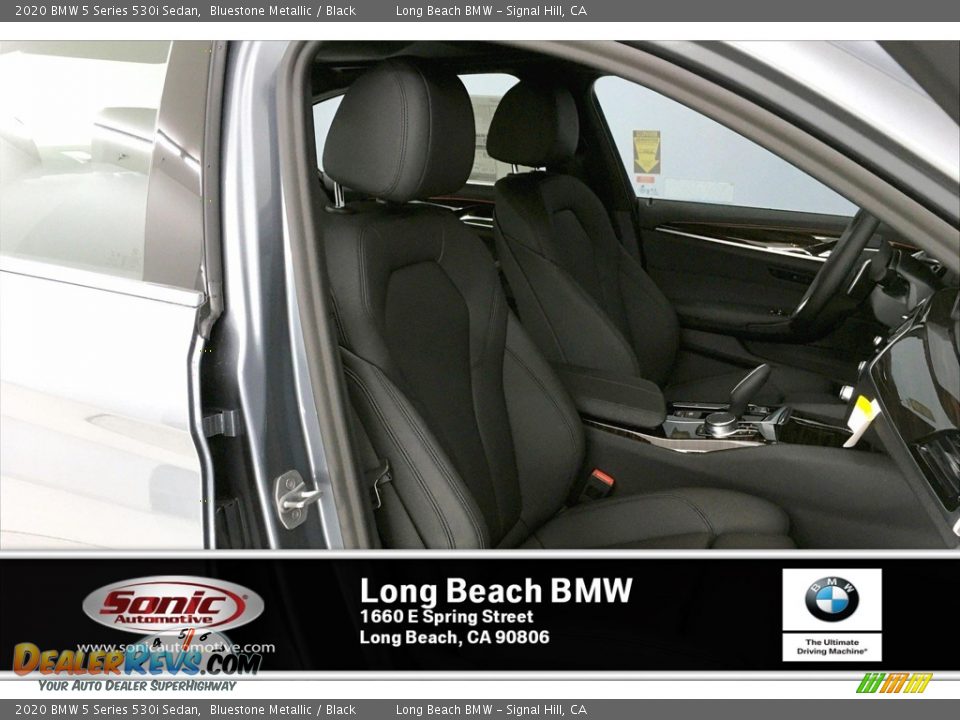 2020 BMW 5 Series 530i Sedan Bluestone Metallic / Black Photo #7
