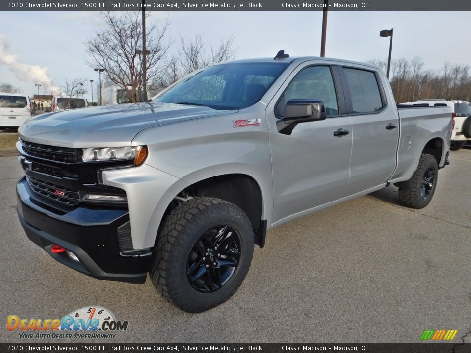 2020 Chevrolet Silverado 1500 LT Trail Boss Crew Cab 4x4 Silver Ice Metallic / Jet Black Photo #5
