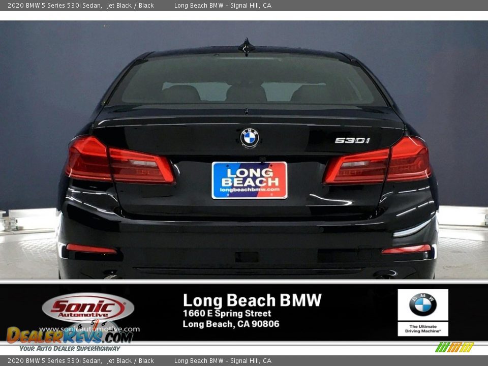 2020 BMW 5 Series 530i Sedan Jet Black / Black Photo #3