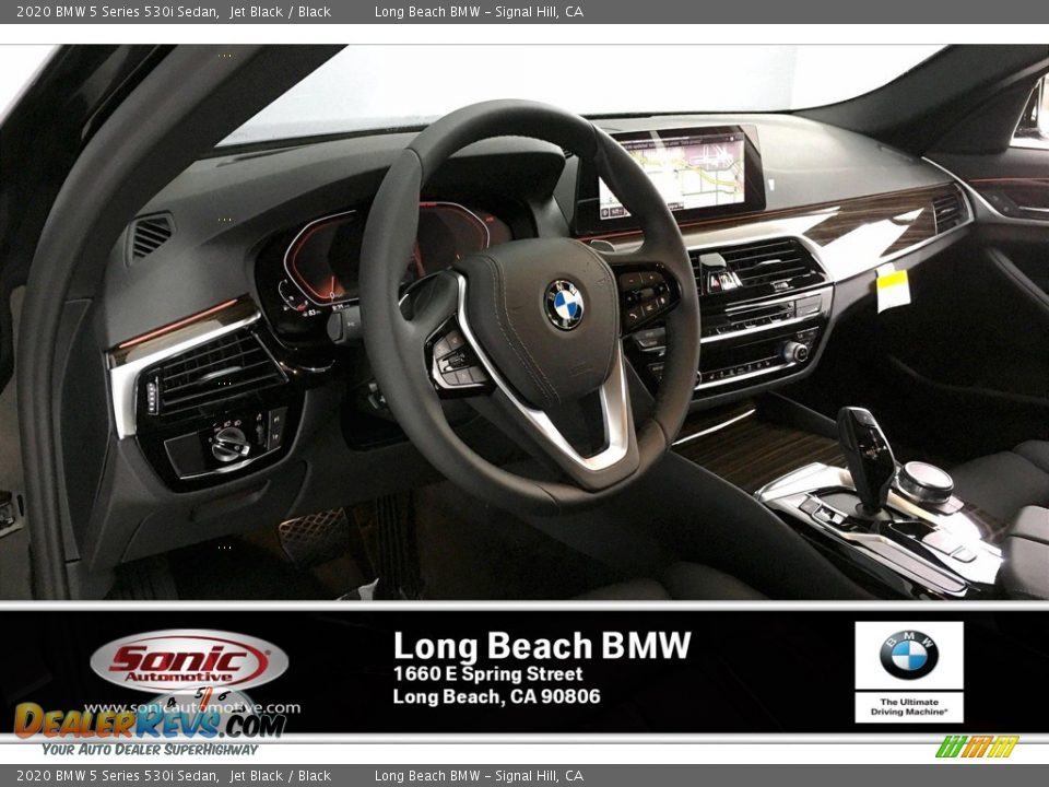 2020 BMW 5 Series 530i Sedan Jet Black / Black Photo #4