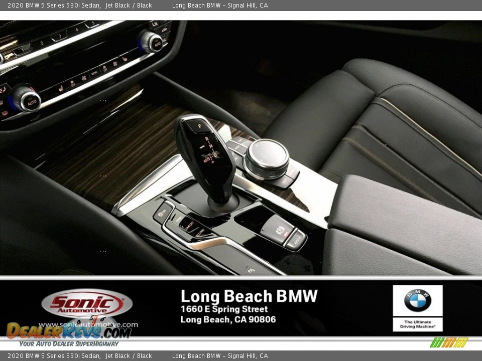 2020 BMW 5 Series 530i Sedan Jet Black / Black Photo #6